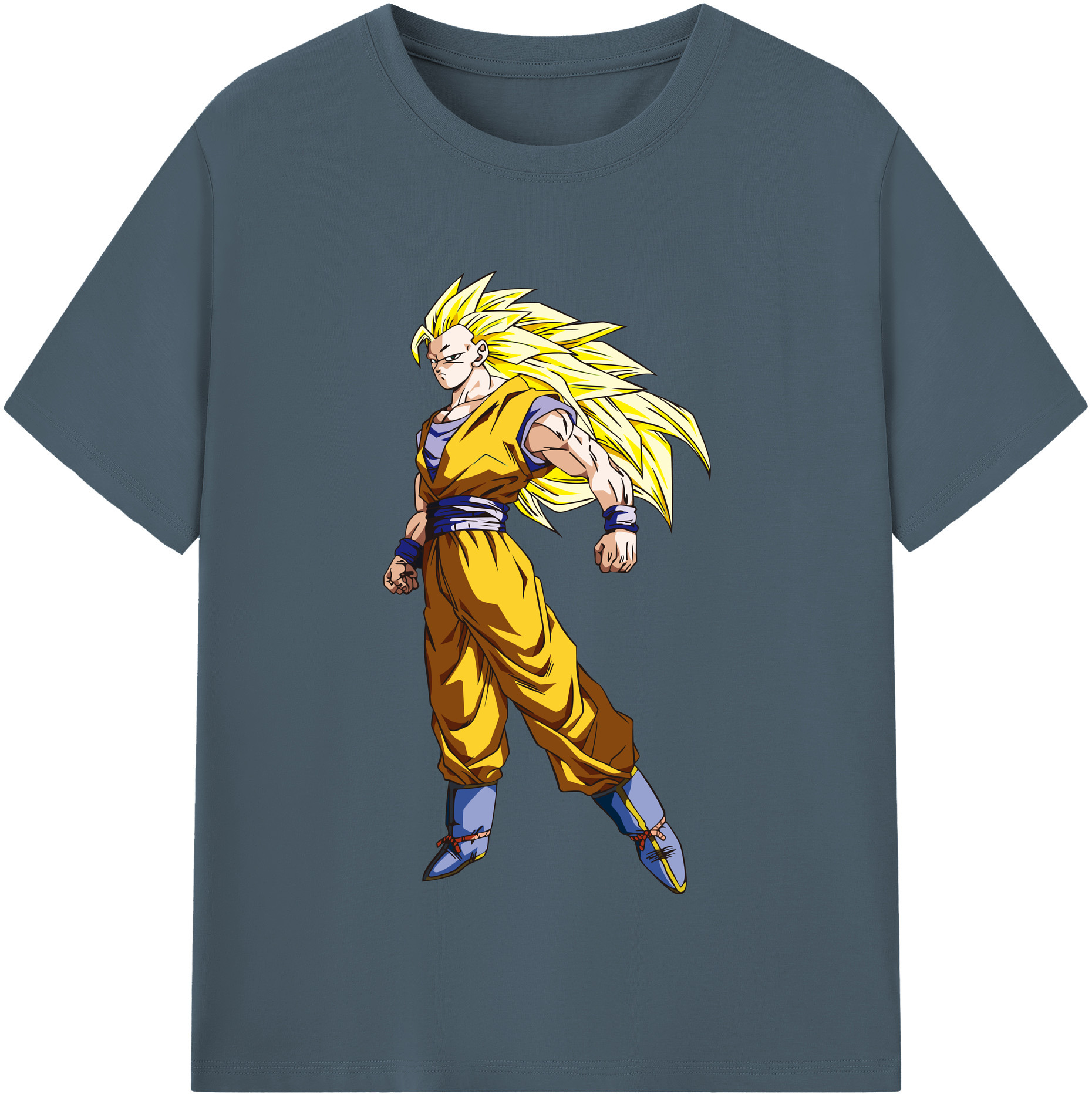 （画像用） ドラゴンボール 孫悟空（そん ごくう）Son Goku カカロット DRAGON BALL Kakarotto 綿100％半袖Tシャツ（フロントプリント）